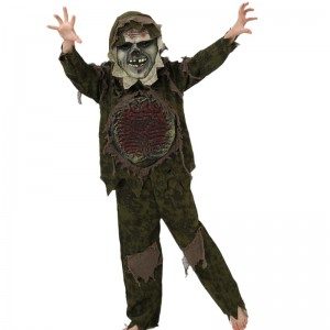 Halloween Monster Novelty Clothing Cosplay Jumpsuit Costume Outfit For Girls Boys