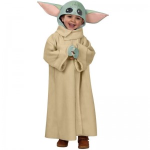 The Mandalorian The Child Costume Baby Yoda Costume for Halloween