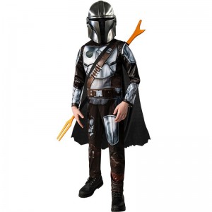 Hot Selling Galactic Bounty Hunter the Mandalorian Child Cosplay Costume For Halloween