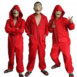 Salvador Dali Movie Costume Money Heist The House of Paper La Casa De Papel Cosplay Halloween Party Costumes