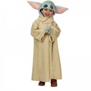 Movie Cosplay The Mandalorian The Child Costume Baby Yoda Costume for Halloween