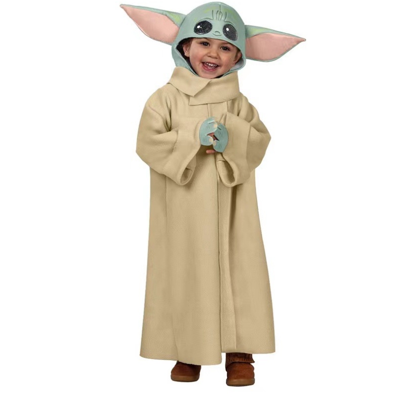 Movie Cosplay The Mandalorian The Child Costume Baby Yoda Costume for Halloween