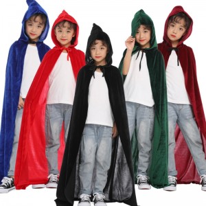 European and American Popular Halloween Cloak Ghost Festival Cloak Velvet Adult Cloak