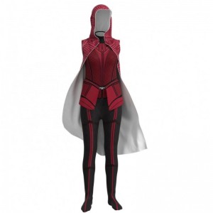 Hot TV&Movie Costumes Adults Halloween Costumes Cosplay Wanda Vision Wanda Scarlet Witch Costumes