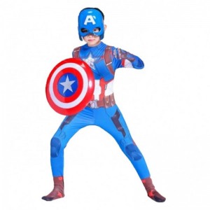 Avenger Winter Guard for Halloween Party Kids&Men America TV&Movie Game Cosplay China Factory Supply Tights Captain Costume