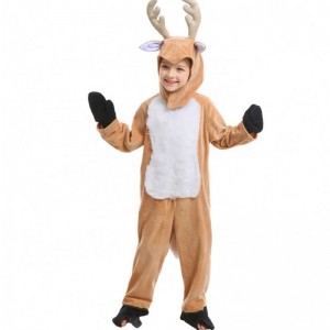 Hot Children's Day Halloween Cosplay Christmas Animal Elk Reindeer Children's Costumes Mascotte Costume