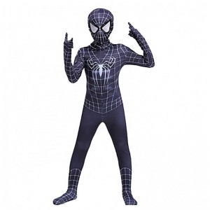 Cool Fancy Black Halloween Clothes for Kids&Adults TV&Film Superhero cosplay Factory Traje Spider Man Costume Suit