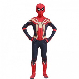 Special Fancy Black&Gold Spiderman Halloween Suit Kids Children TV&Film Superhero Roleplay Factory Direct Spiderman Costume