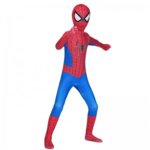 Red Spiderman Jumpsuit Cosplay Costume For Children Clothing Sets Spider Man Suit