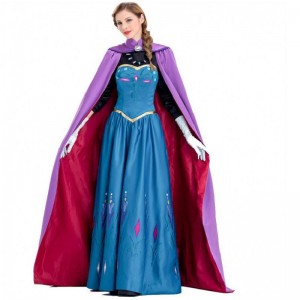 Hight quality tv & movie costumes For Frozen costume