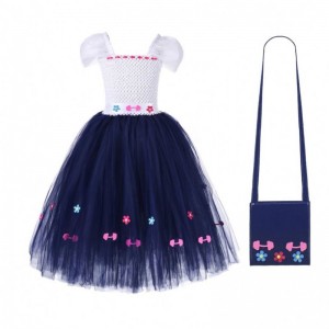 Summer Popular Luisa Madrigal Cosplay Outfits Baby Girl Frock Dress Princess Costumes