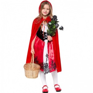 Girls Kids Halloween Costume Little Red Riding Hood For Girls DGHC-087