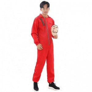 Spain TV Salvador Dali Movie Costume Money Heist The House of Paper La Casa De Papel Halloween Party Costumes cosplay costume