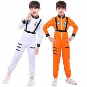 Halloween Boys Girls Kids Space Role Play Astronaut Kids Costumes