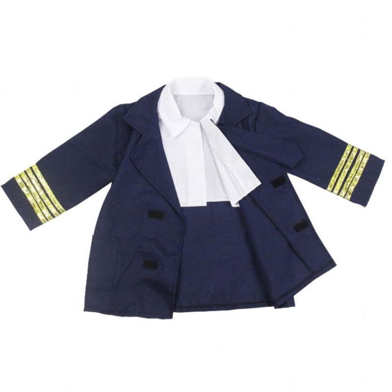 Boy Halloween Dress Up Set Kids Pilot Costume with Accessories HCBC-006