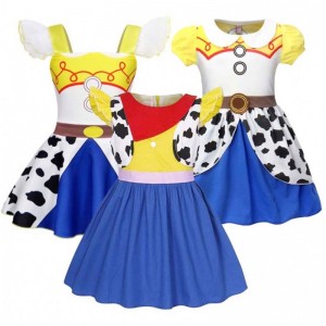 Christmas Party Dress Up Kids Holiday Birthday Outfit Cowgirl Costume Toddler HCTS-001