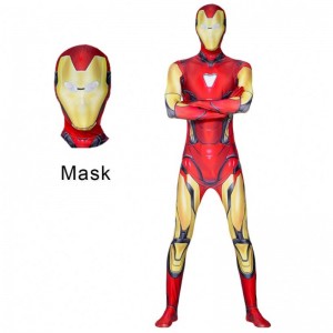 Halloween Ironman costume With Adult Kids Endgame Superheroes Kids Jumpsuit Costume Adult Child Carnival Party