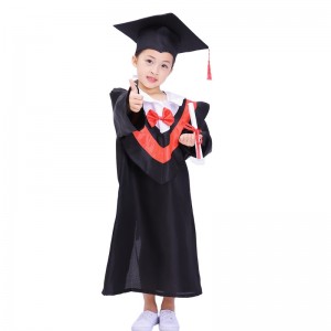 Children's Graduation Costume Kindergarten Bachelor's Dress Children's Doctoral Dress Class Performance Dress