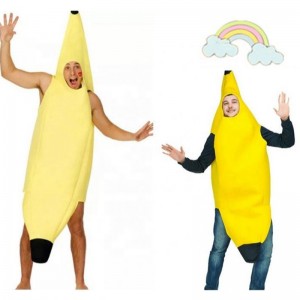 Cosplay Creations Appealing Banana Costume Adult Deluxe Set For Halloween Dress Up Party And Roleplay Unisex Banana Costume