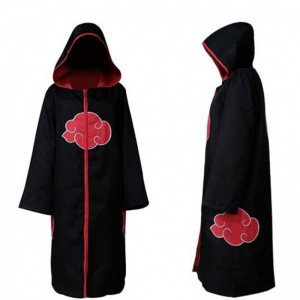 Cosplay Set Anime AkatsukiUchiha Itachi Costume Halloween Christmas Party Sasuke Clothing Cloak Cape Adult Kids Cosplay