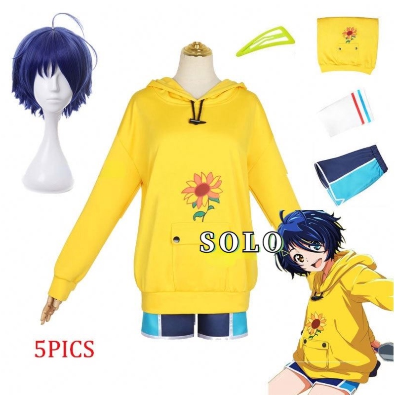 New Anime WONDER PRIORITY Cosplay Ohto Ai Hoodies Girl Sweatshirt Sport Pullover Costume Clothing Cos wig Halloween