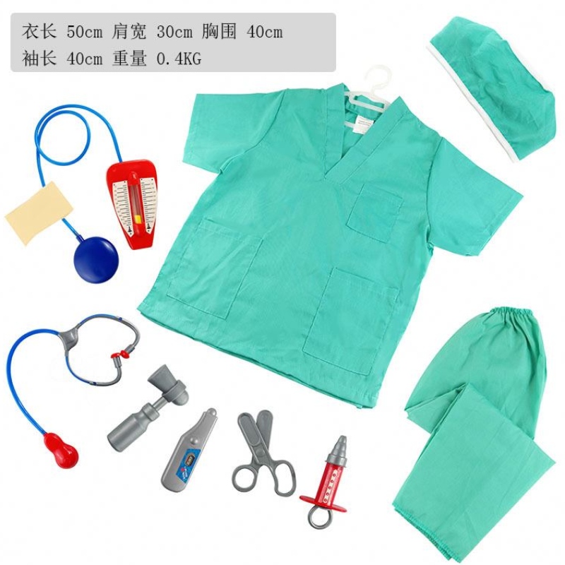 New design cosplay costume doctor nurse fireman clothes Children professional clothes with factory direct price
