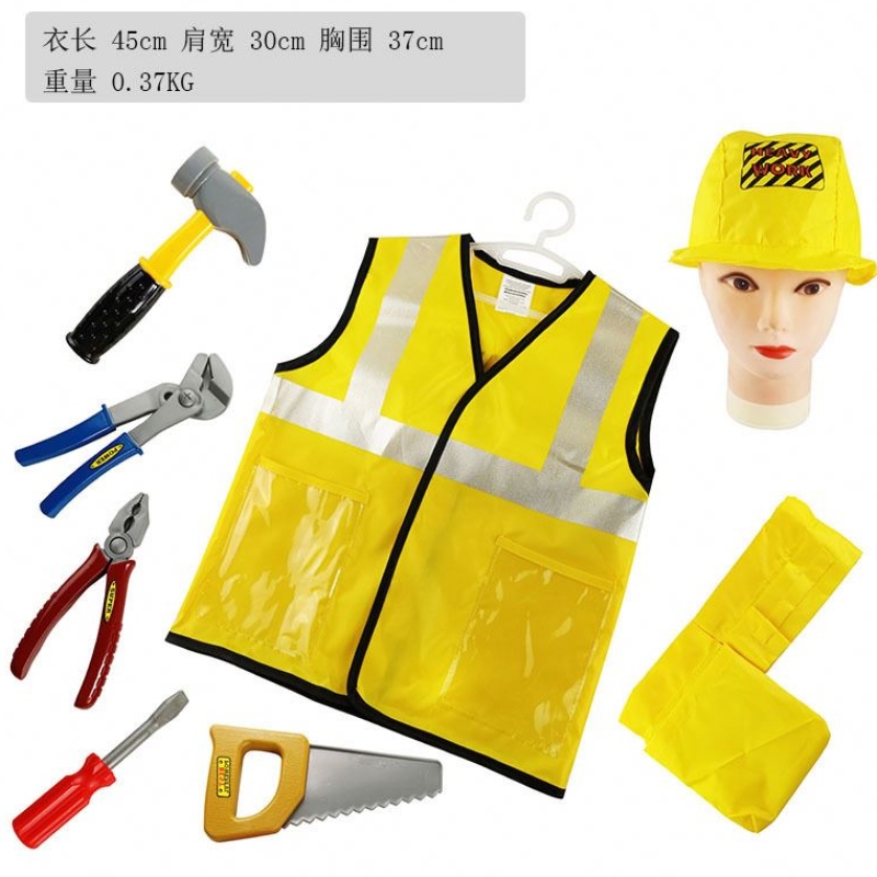 New design cosplay costume doctor nurse fireman clothes Children professional clothes with factory direct price