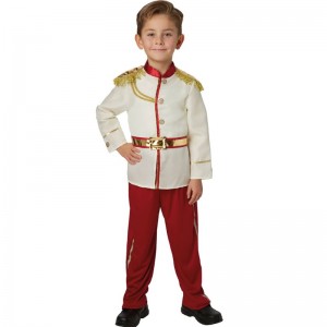 Prince Charming Costume Prince Dress up Medieval Royal Prince Outfit Costume for Toddler Kids Boys Aged 3-14