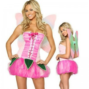 PRETTY PINK PIXIE HALLOWEEN COSTUME