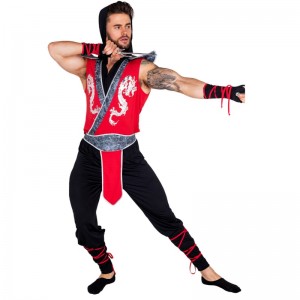 MEN'S DEADLY COMBAT NINJA COSTUME