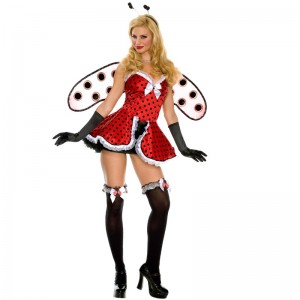 Lovely Lady Bug Costume Animal Costumes Wholesale from Party Sexy Cosplay Factory Supplier for Halloween Party Carnival